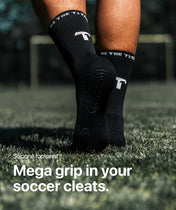 Ποδοσφαιρικές Grip Socks - Μαύρες