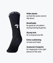 Ποδοσφαιρικές Grip Socks - Μαύρες