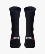 Μαύρες αθλητικές κάλτσες - σετ 4 τεμαχίων